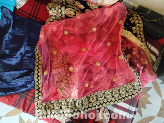 ব্রাইডাল লেহেঙ্গা শাড়ি